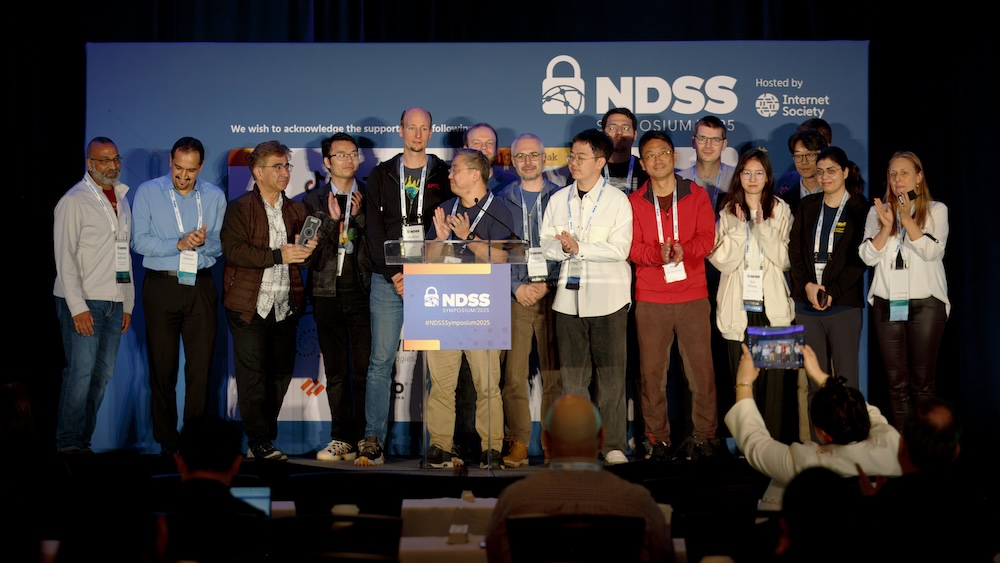 Distinguished Paper Award at NDSS 2025